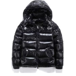 HIGH-SHINE PUFFER JACKET